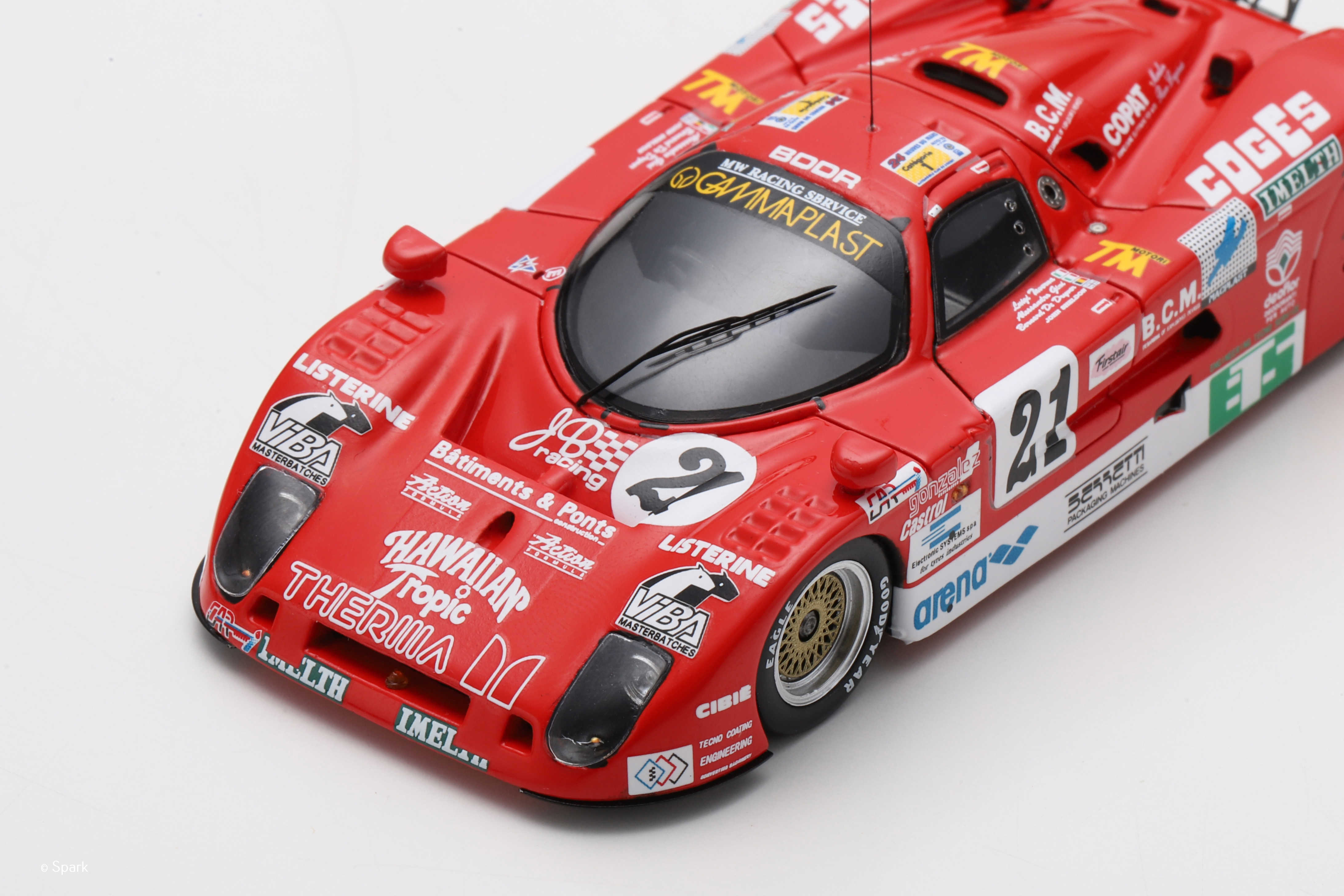 ミニカー　1/43 Spice SE 90 C Le Mans 24H 1992 L. Taverna - J. Sheldon - A. Gini #21 [S6826] Spark S6826 1/43 SPICE SE 90 C NO.21 24H LE MANS 1992 Model